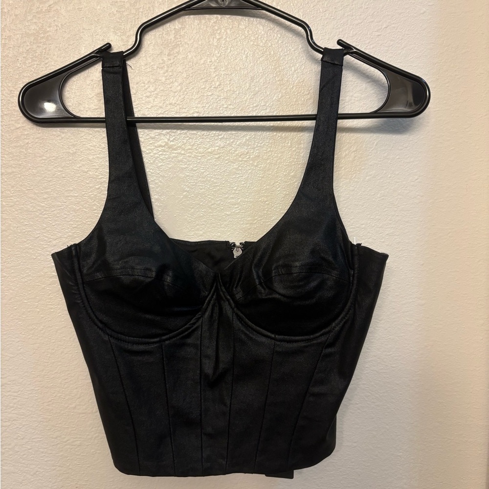 Fashion Nova Black Crop Top